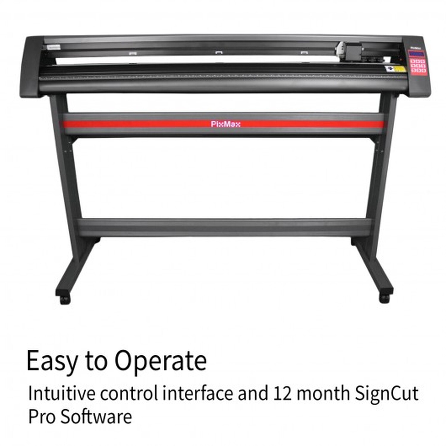 PixMax 59 Vinyl Cutter XL and Flexi Starter Software - Black