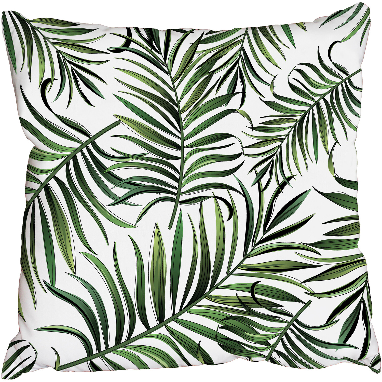 Leaves Cushion - green / 60cm
