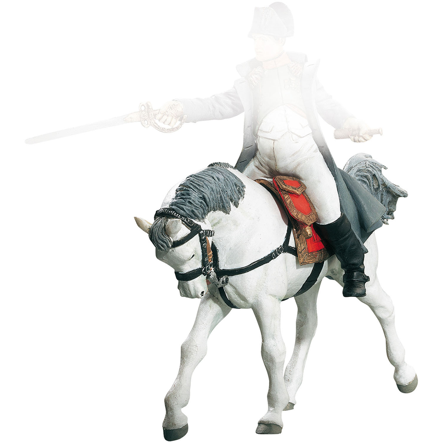 Image of PAPO Historical Characters Napoleon's Horse Toy Figure - White
