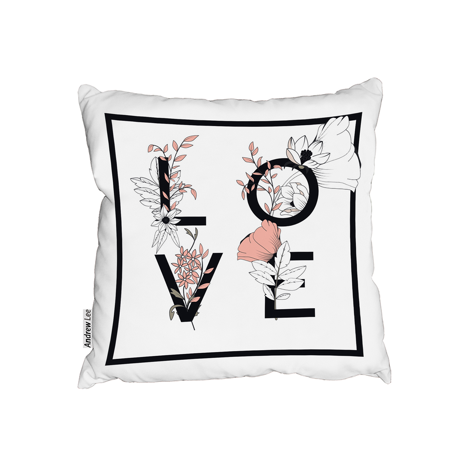 Love Cushion - Black / 60cm