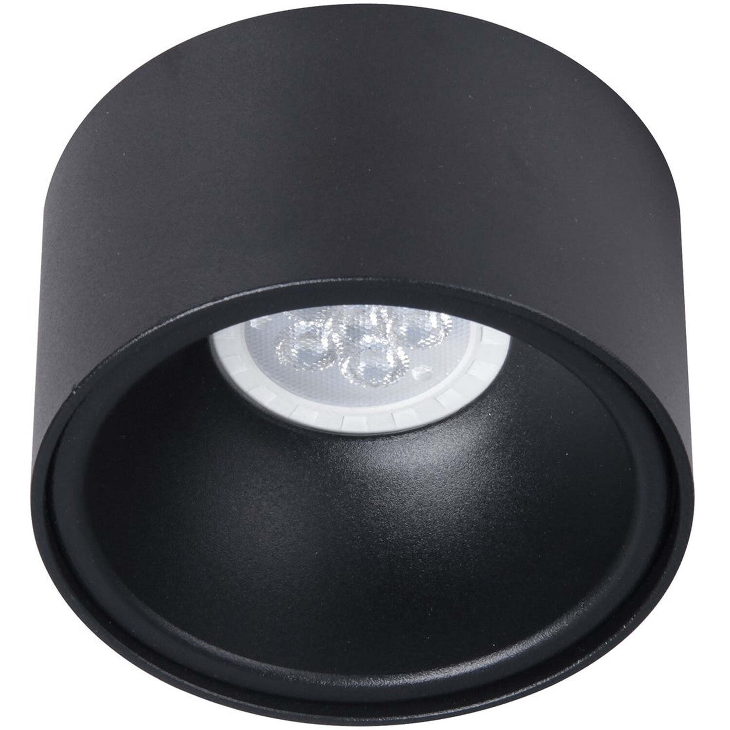 Milagro Spot Light Bali Round Black 1xGU10 - White