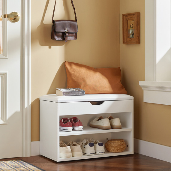2 Tier Shoe Rack Cabinet