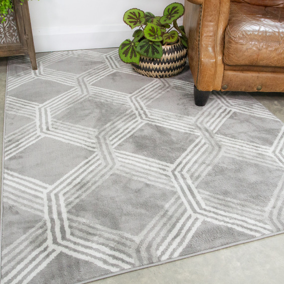 Modern Geometric Rug