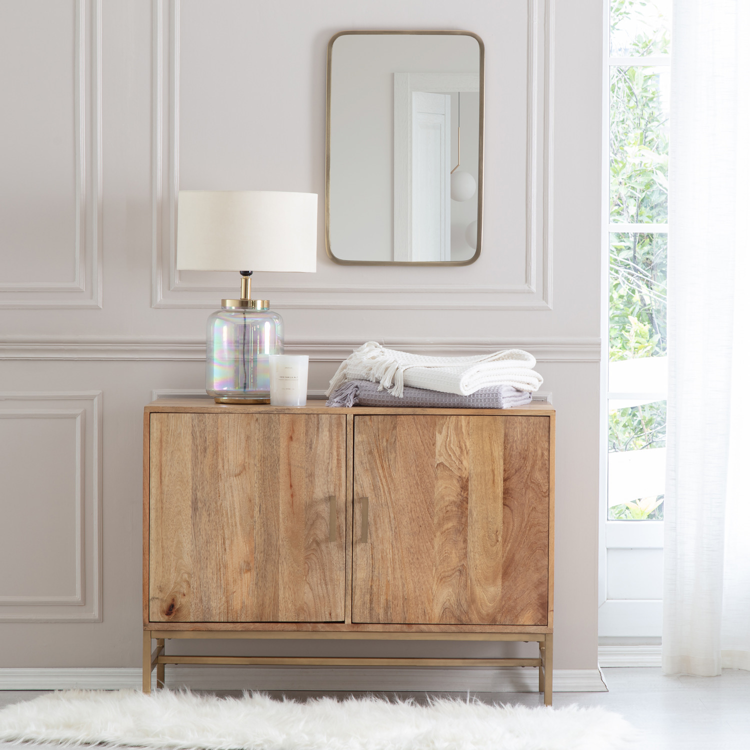 MH London - Camden Accent Mirror - Champagne thumbnail