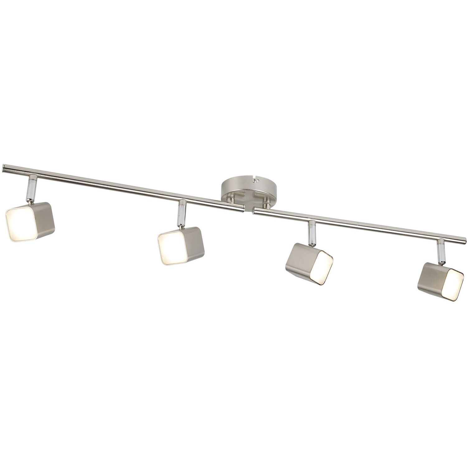 Tromo Satin Silver 4lt Split Bar Spotlight - Silver