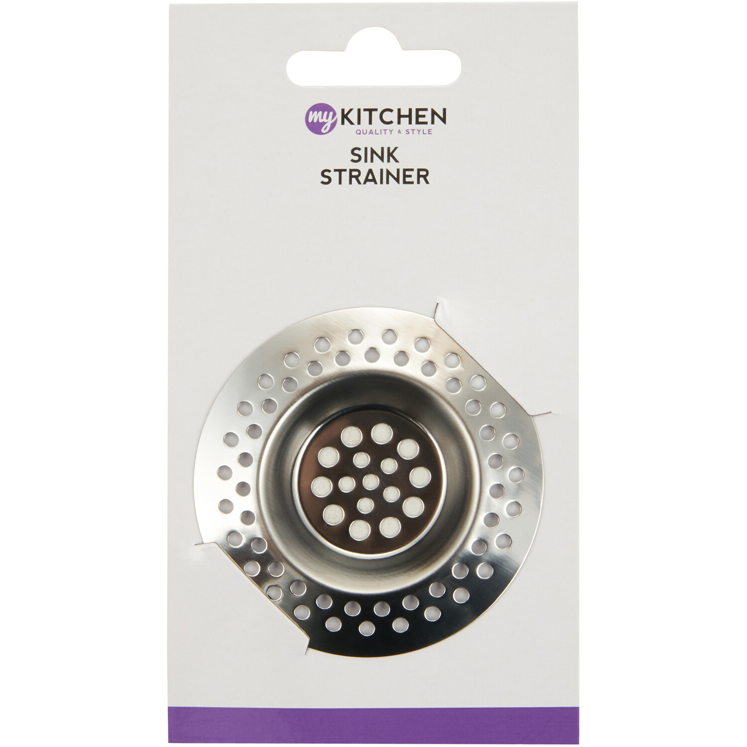 Sink Strainer - Silver