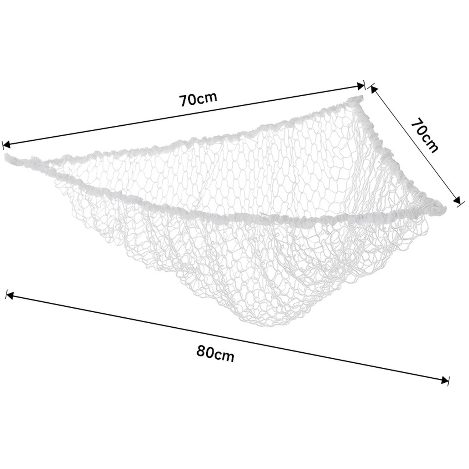 Pink Stuffed Animal Storage Net Hammock - Holds Toys, Teddy Bears, Plush, With Hooks & Elastic, 50x31.5 Inches - View #7