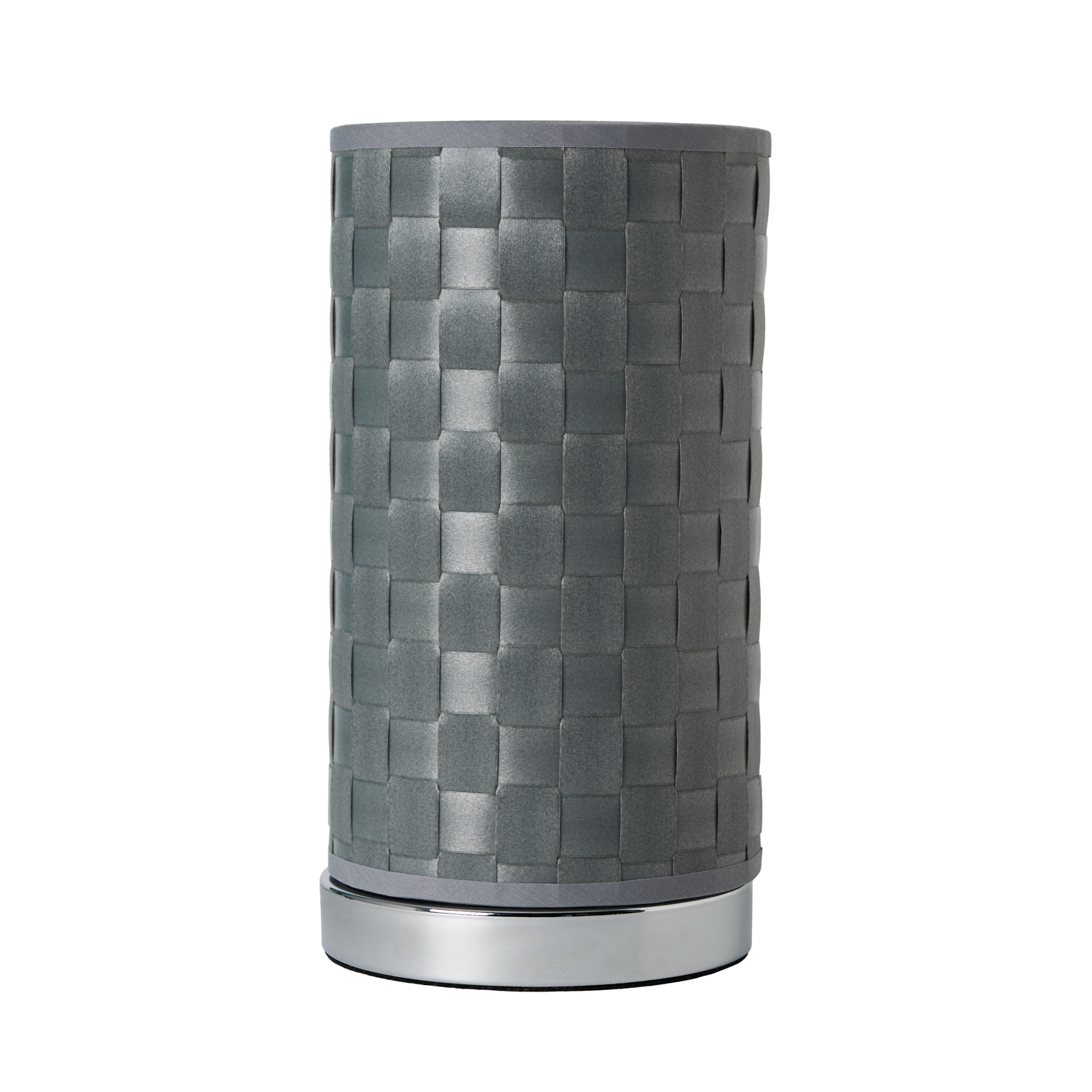 Image of Sovin Woven Table Lamp - Silver