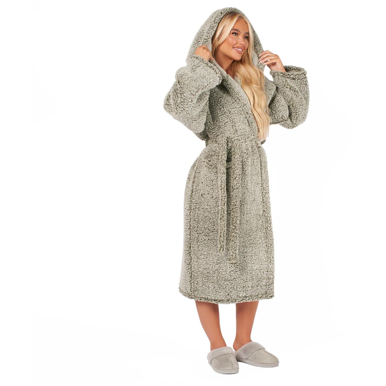 knee length dresses for ladies Teddy Robe