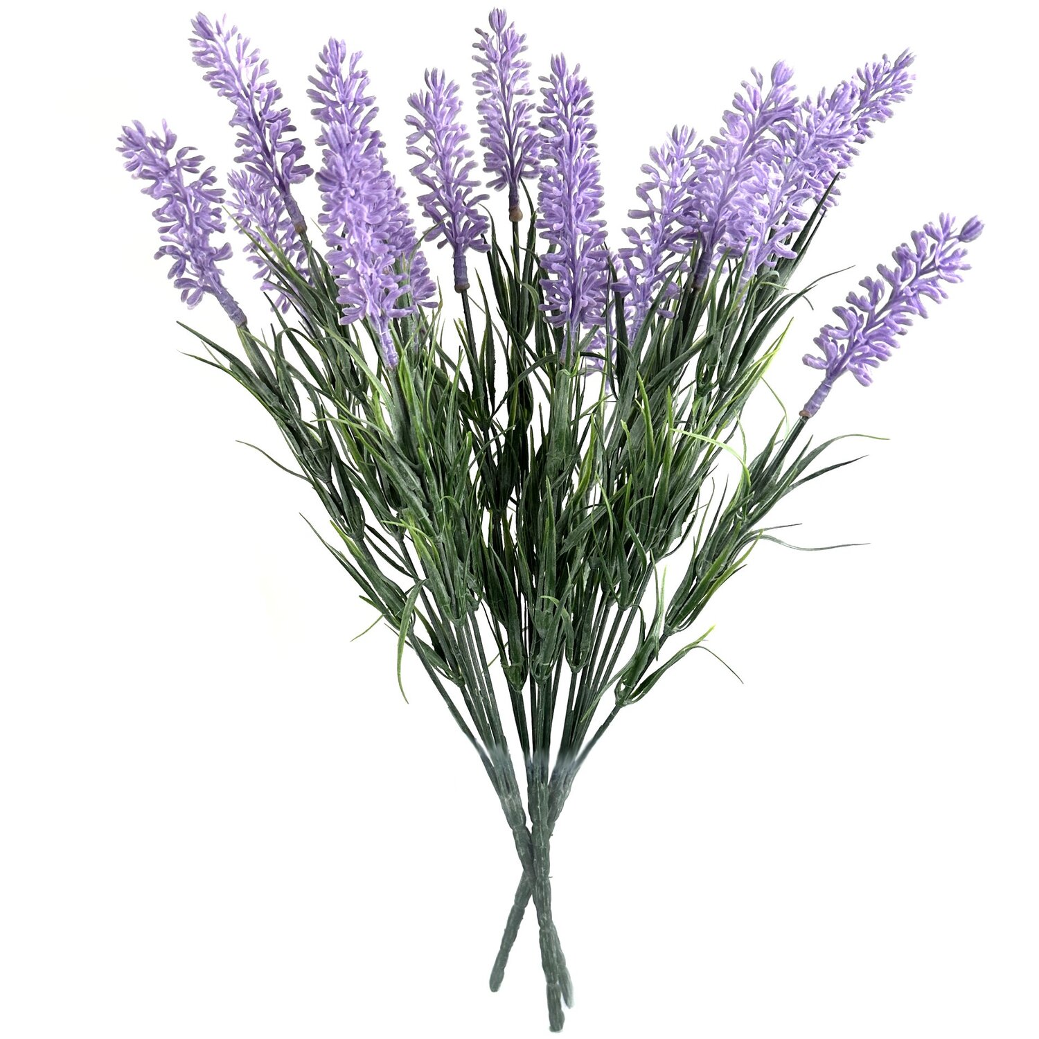Artificial Lavender Flower Bushes - Light Purple