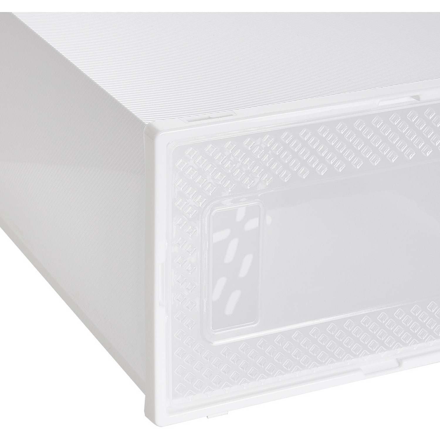 12pcs Dustproof Shoe Storage Box - White 33 5cm