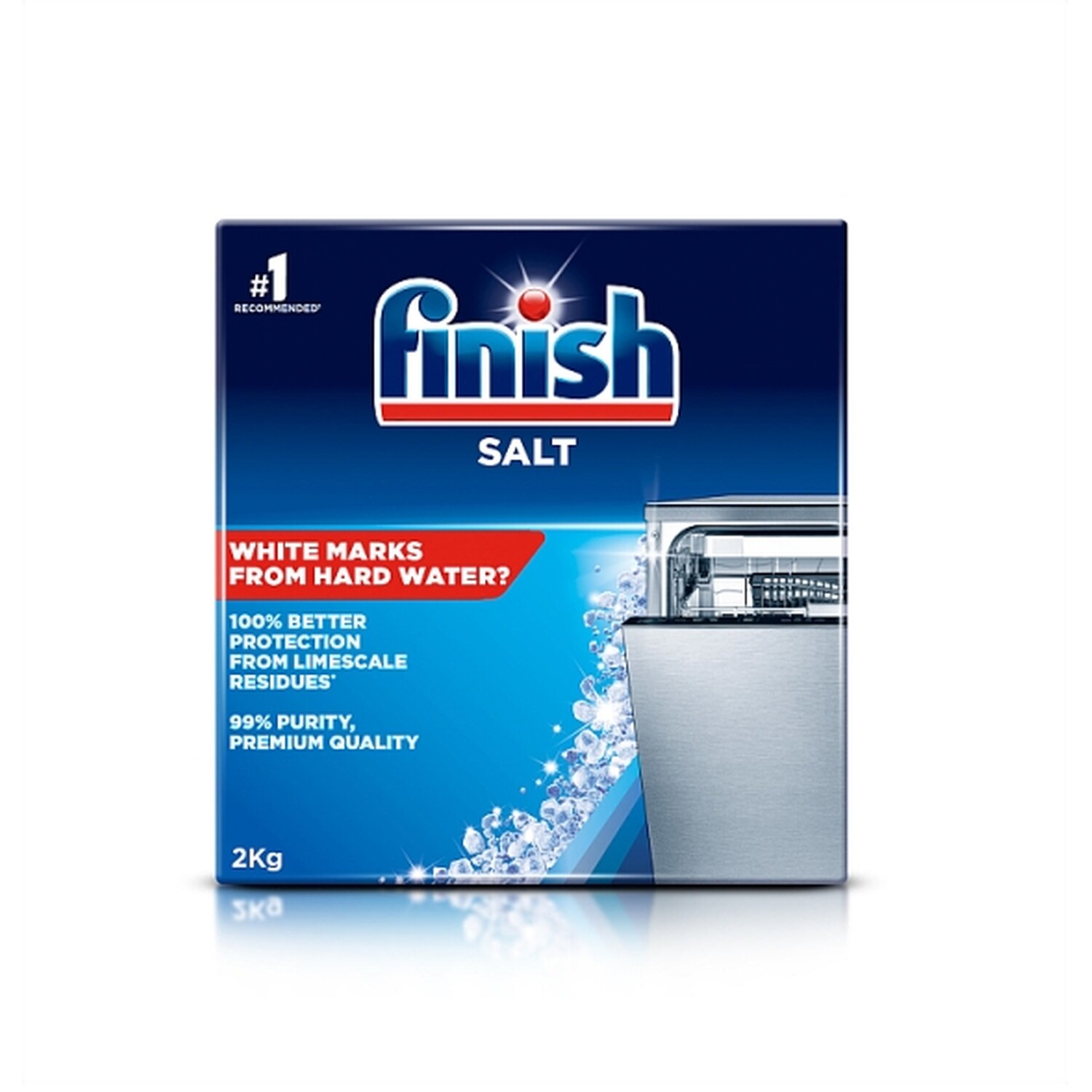 British Grocery 6 X Finish Dishwasher Salt 2Kg - Image 3