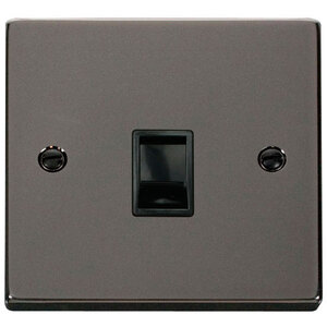 Black Nickel Rj11 Socket