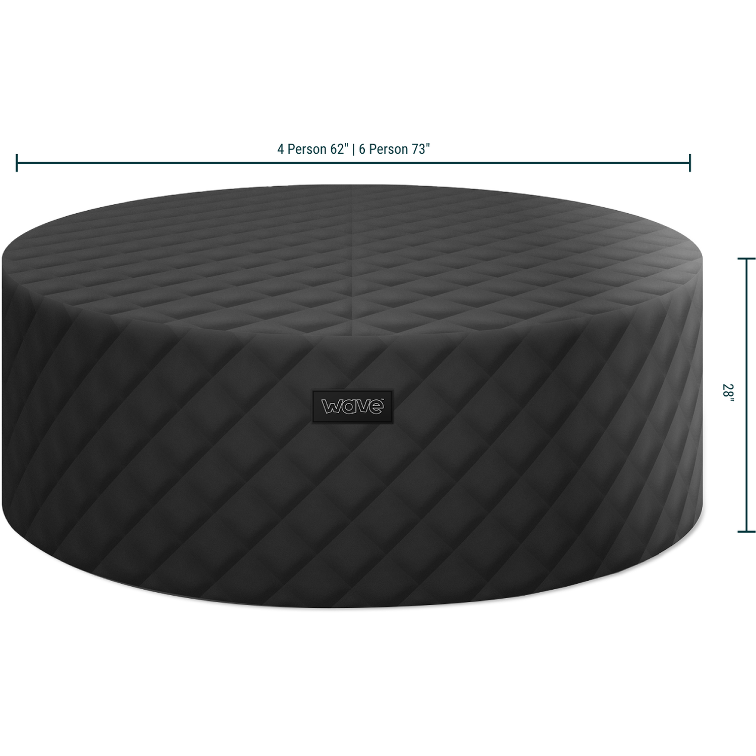 Wave Offering Wave Energy Save Thermal Hot Tub Cover A A