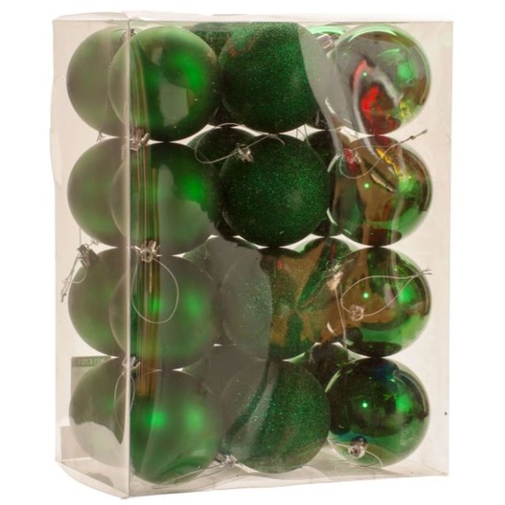 Pack of 24 Rich Green balls 