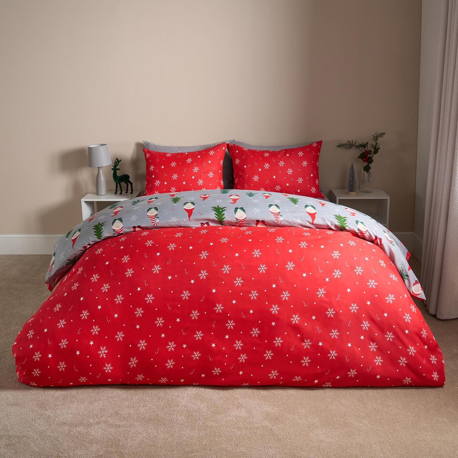 Christmas Goat Cabin LT2710031CL Duvet Cover Set main image 1