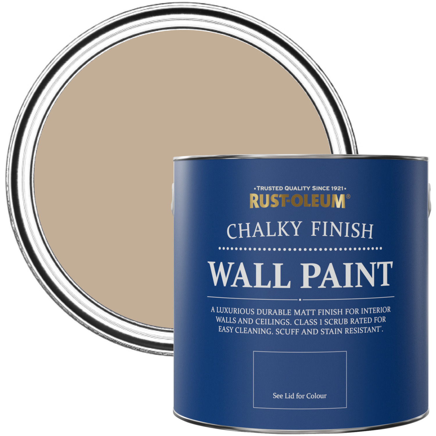 Chalky Wall Paint - Salted Caramel - Salted