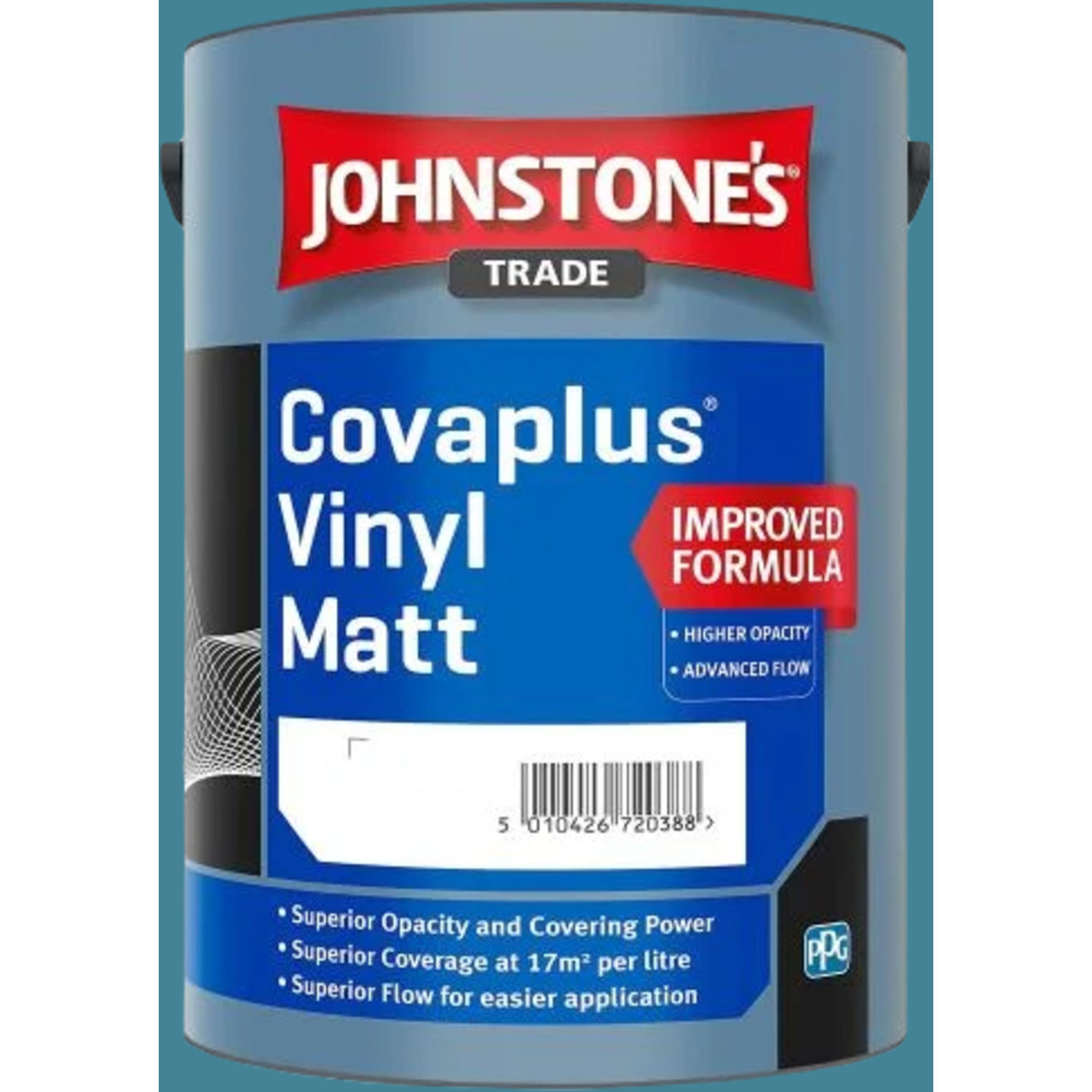 Johnstones Covaplus Vinyl Matt - Teal Topaz / 5L