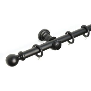 28 mm Wooden Curtain Poles Fixed Length
