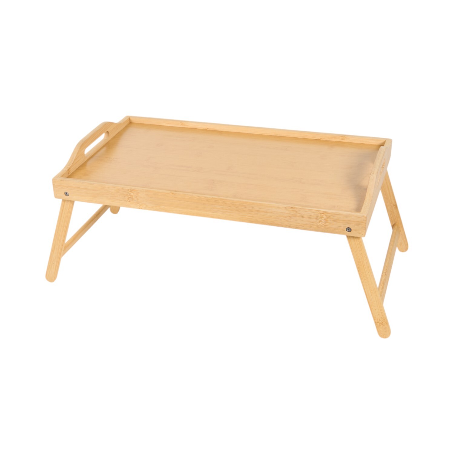 Image of Bamboo Bed Tray with Foldable Legs&hellip;