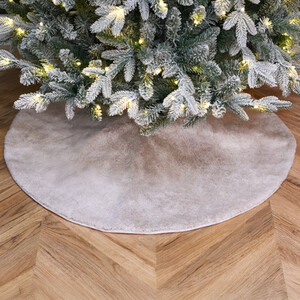 Faux Fur Tree Skirt