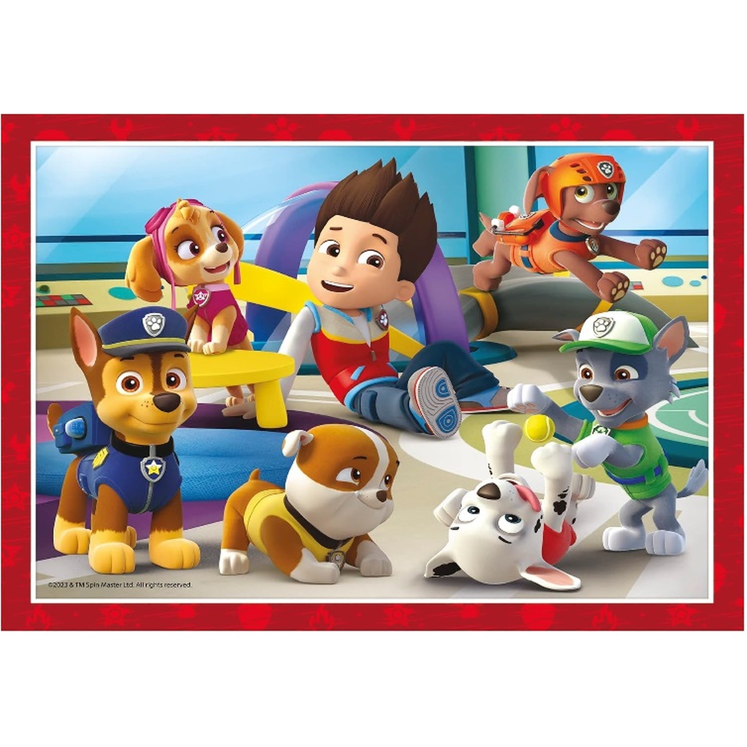 Paw Patrol Puzzle 4 Puzzles in 1 Box 12,16,20,24 Pieces