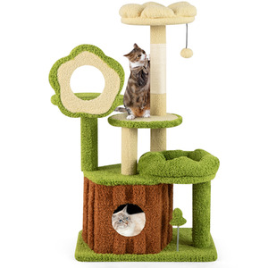 Cute Cat Tree Pet Jungle Activity Center