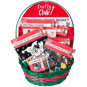 Christmas Craft Essentials Basket