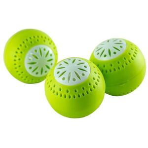 Eco Friendly Fridge Deodoriser Balls Eliminate Odour 3 Pieces