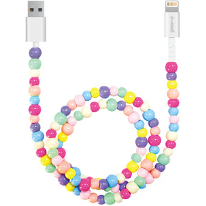 MFI Lightning to USB-A Charging Cable 1M - Beaded Design