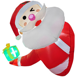 1m Inflatable Christmas Outdoor Decoration with LED Lights