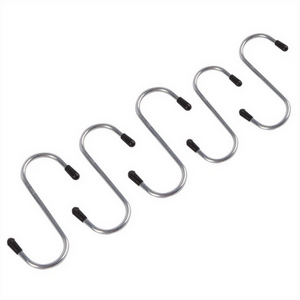 5pc Utility S Hooks Heavy Duty Stainless Steel
