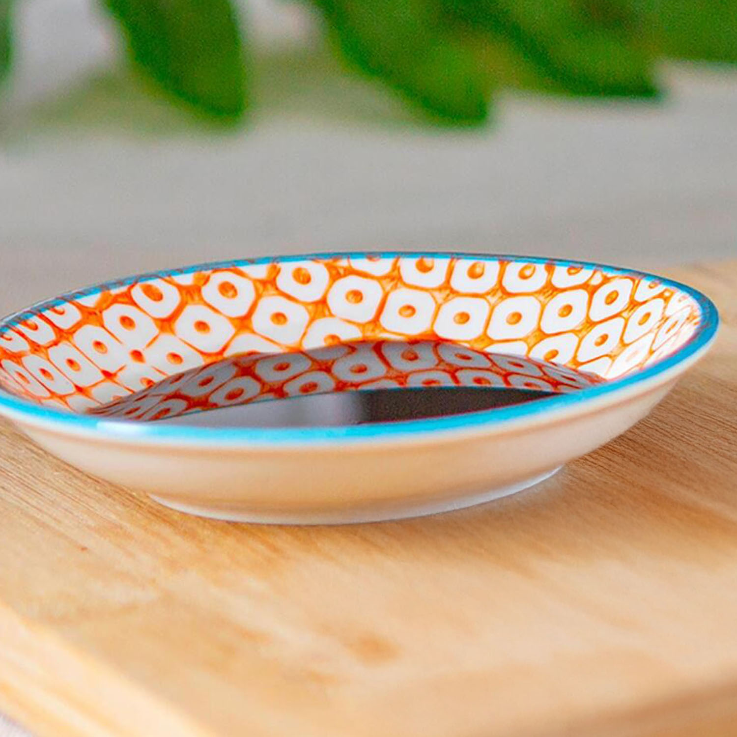 Image of Hand-Printed Sauce Dishes - 10cm -&hellip;
