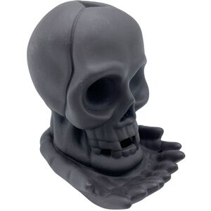 Backflow Incense Burner Weeping Skull (with light)
