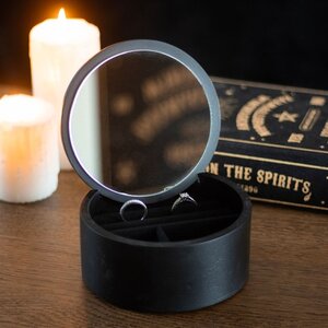 Mystical Talking Board Jewelry Box with Mirror
