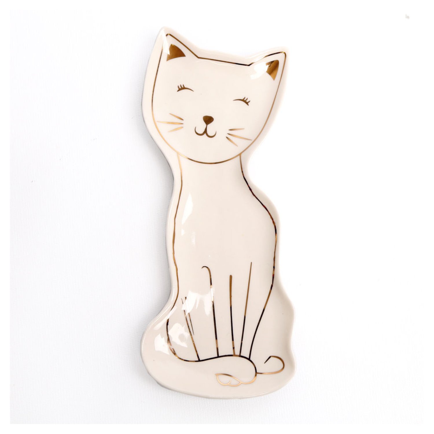 Image of Cat Shaped Porcelain Spoon Rest Perfect&hellip;