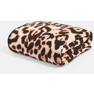 OHS Leopard Print Supersoft Weighted Blanket