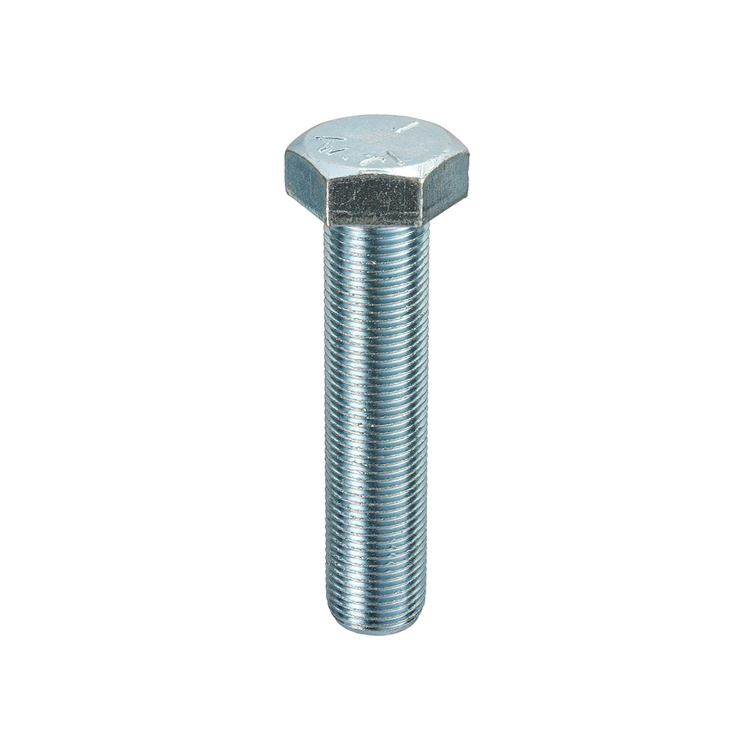 Sae Grade 5 Unf Hexagon Setscrews 3/8-24 UNF x 1 - &NFS10 025 081 - Box of 200 - Grey