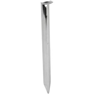 20Pcs 23cm Heavy Duty Metal Tent Pegs Hooks - Silver