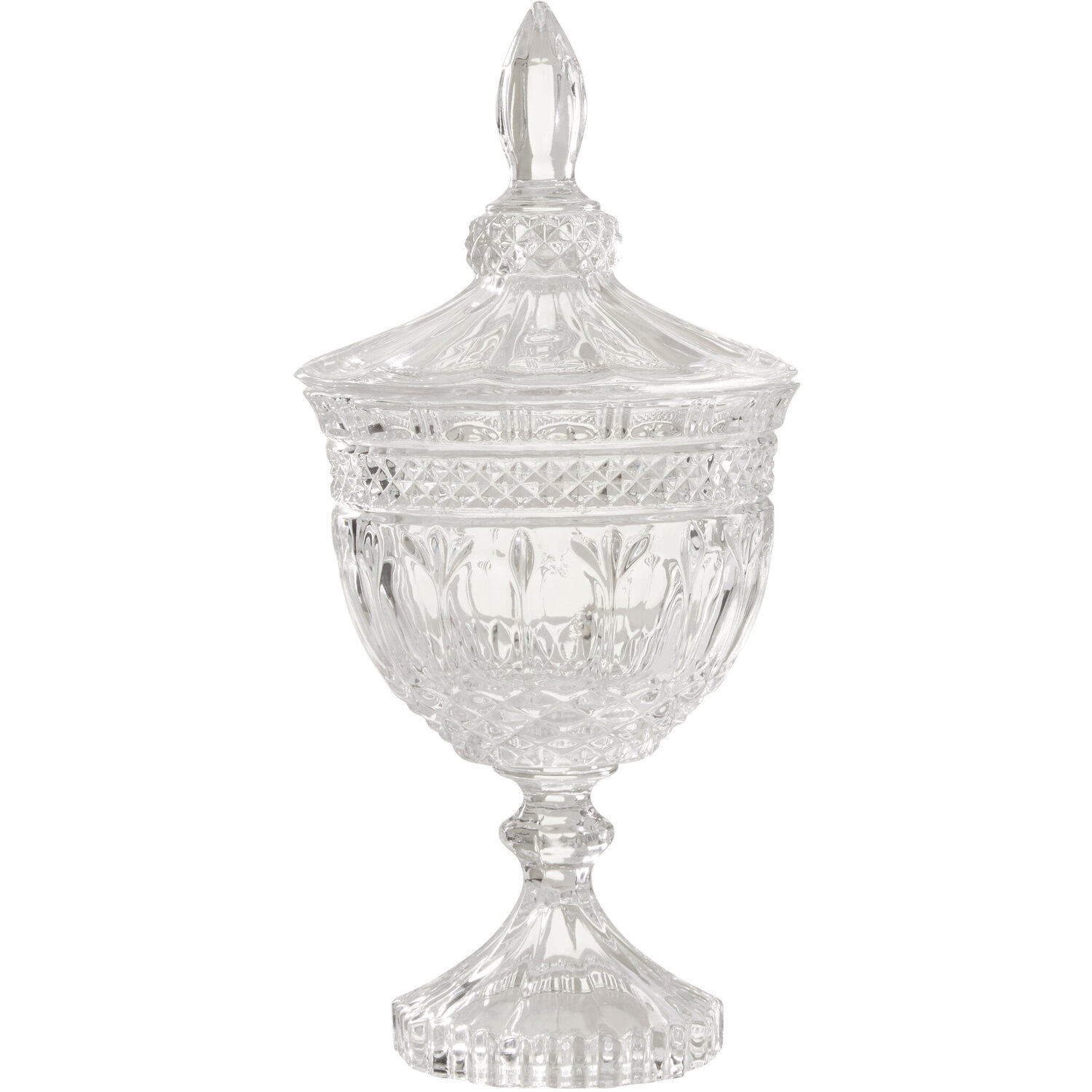 Orsina Savita Small Decorative Jar - Clear