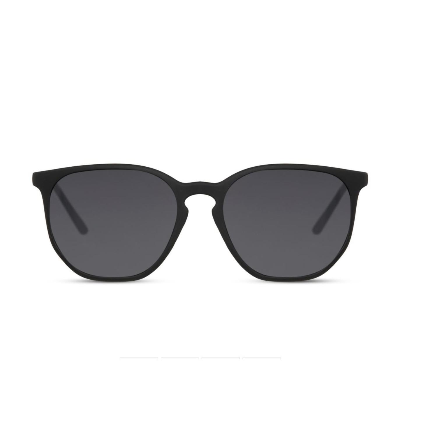 Pier Round Unisex Sunglasses - Matte Black