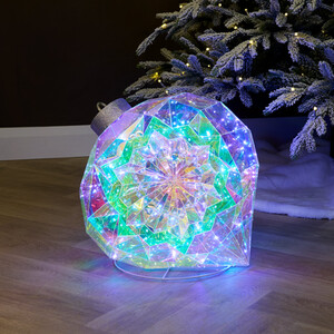 Crystal LED Bauble