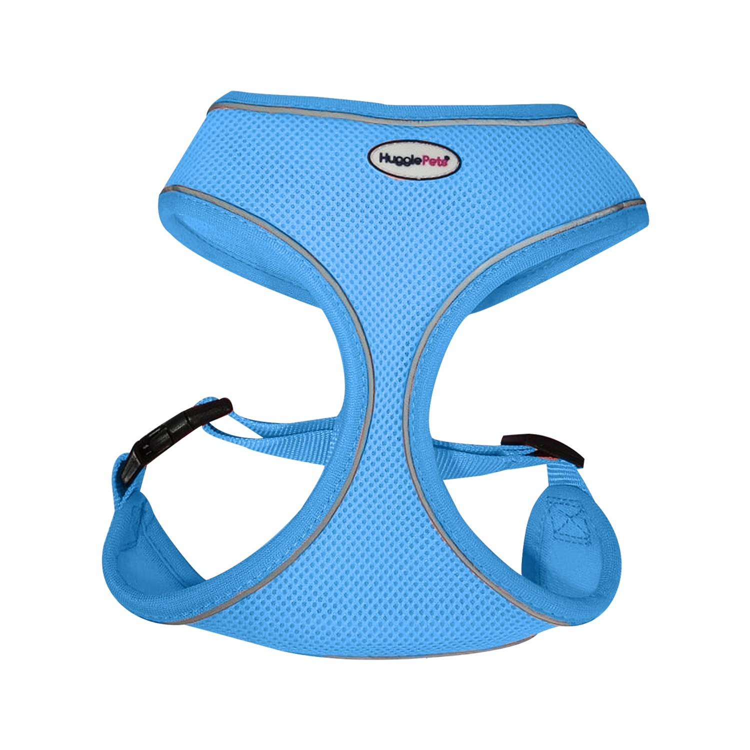 Hugglepets Air Mesh Dog Harness - Orange, Small - Blue / Small
