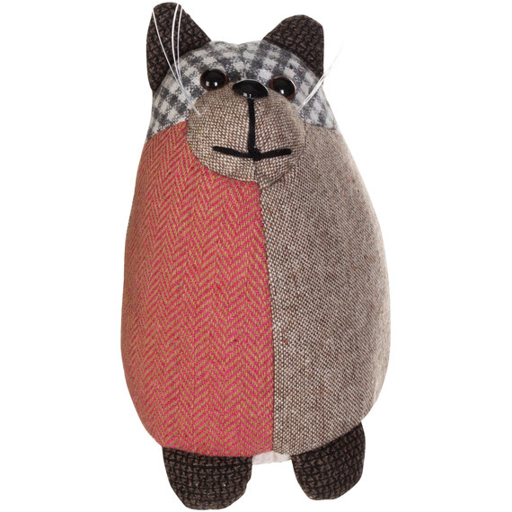 Bute Small Brown Cat Door Stop