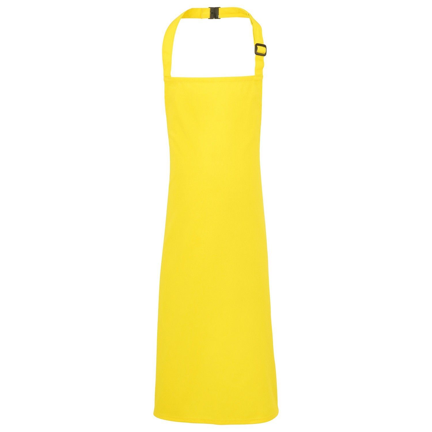 Premier Childrens/Kids Plain Apron - Yellow / Cotton