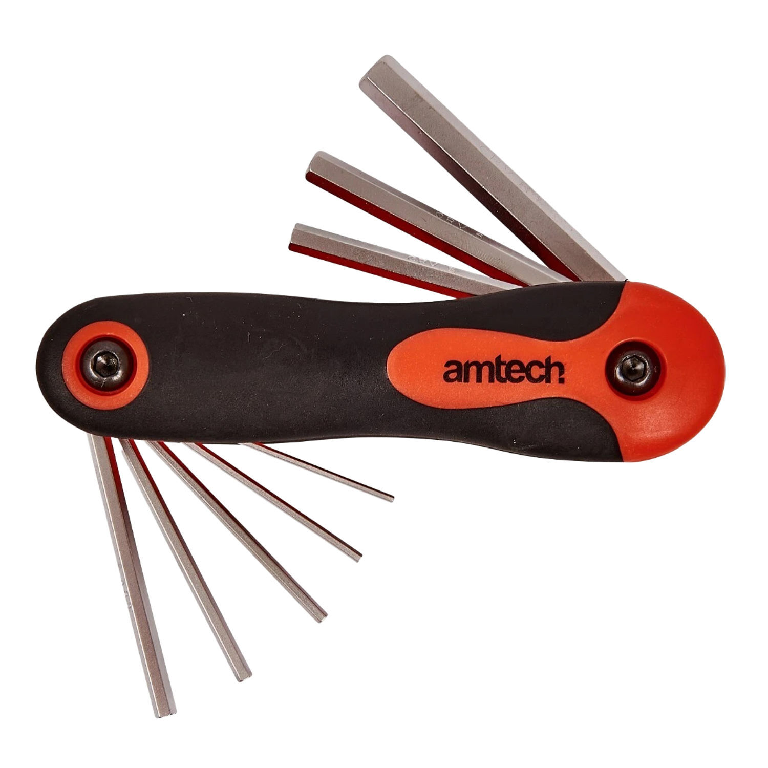Amtech Folding Hex Key Set 8Pk - One Colour