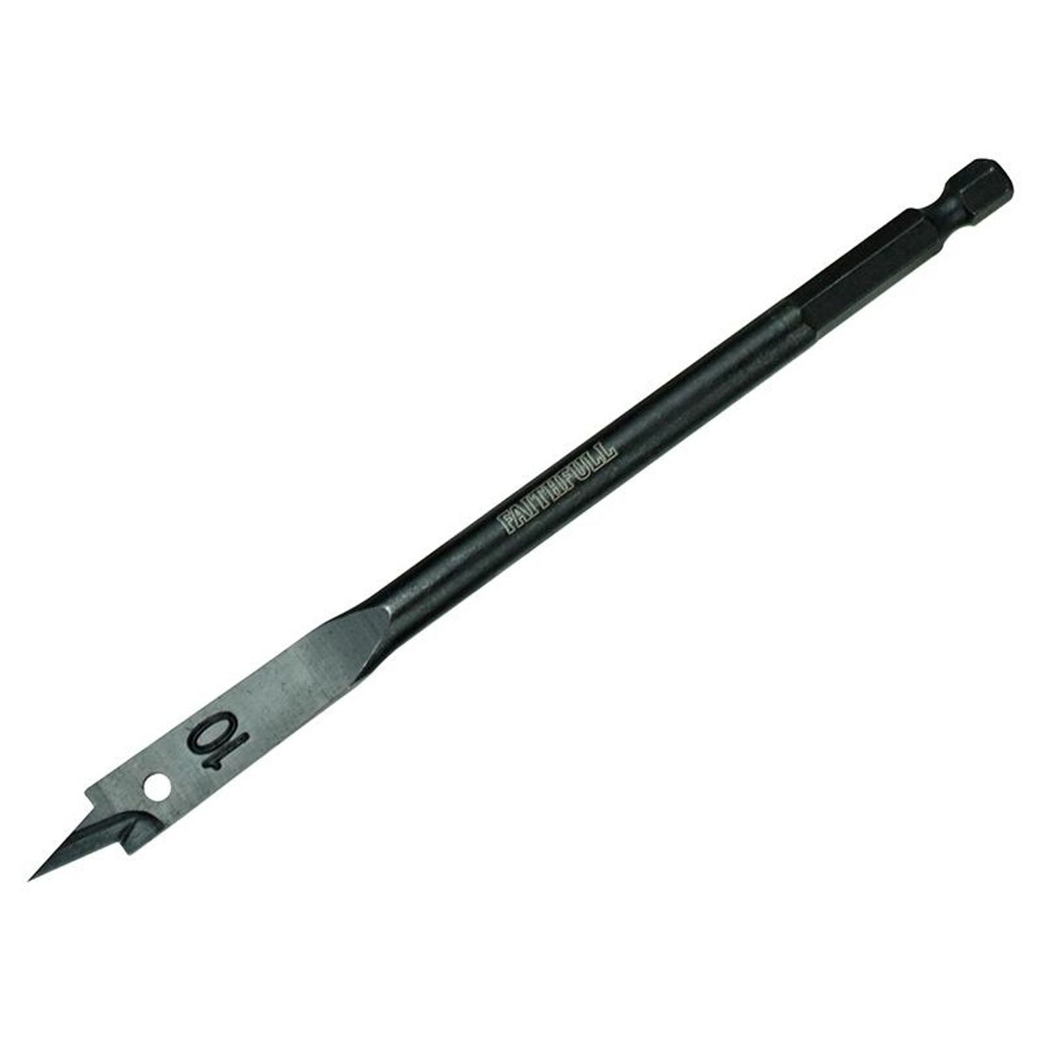 Faithfull Impact Rated Flat Bit - Multi Colour