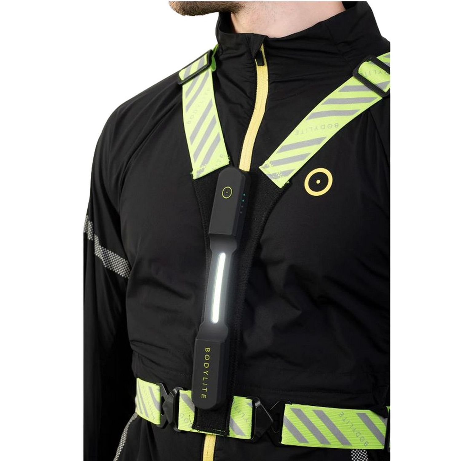 Bodylite Gear Unisex Adult Hi-Vis Vest - Neon Yellow/Black