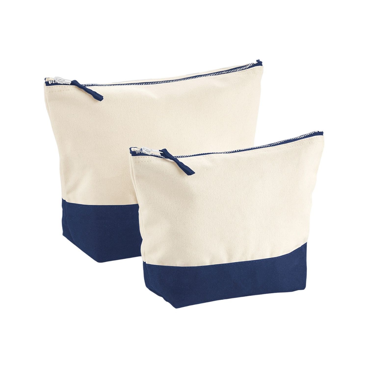 Westford Mill Dipped Base Accessory Bag - Natural/Navy