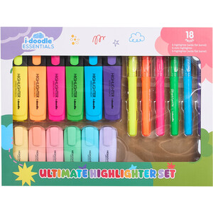 18 Piece Ultimate Highlighter Set